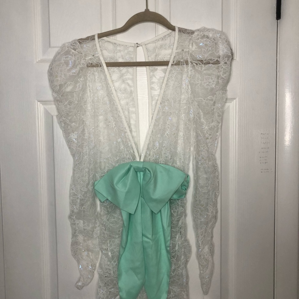 For Love & Lemons Rodin Iridescent Maxi Dress - Picture 4 of 15